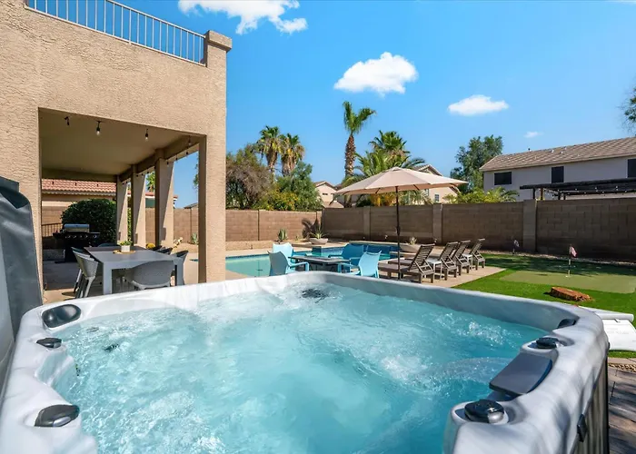 Putt Putt Hot Tub Game Pool Cornhole Сasa de vacaciones