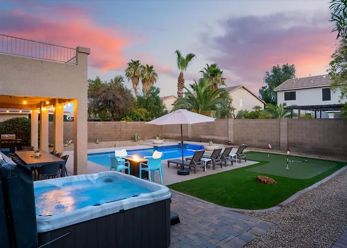 Putt Putt Hot Tub Game Pool Cornhole Holiday home